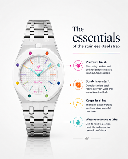 Royal Pop Steel Bracelet | RIGHT version